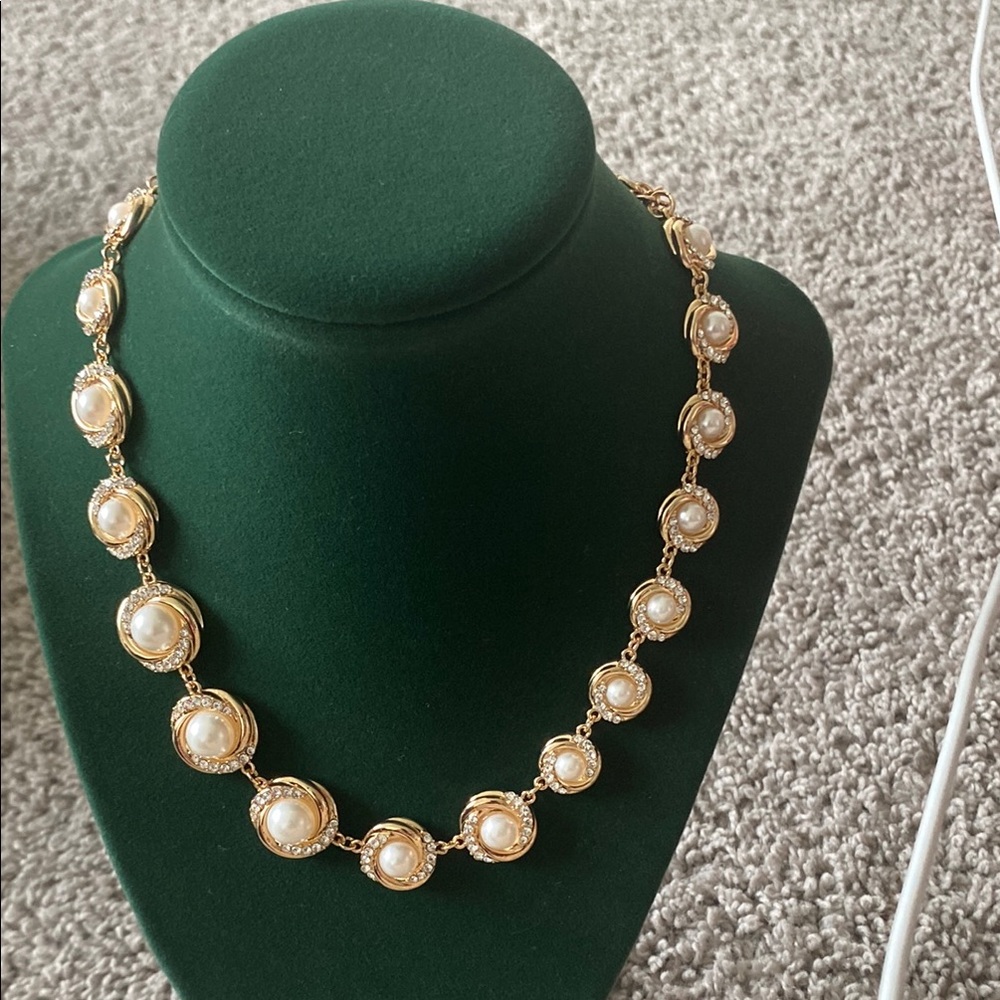 Charter Club Gold and Pearl Necklace